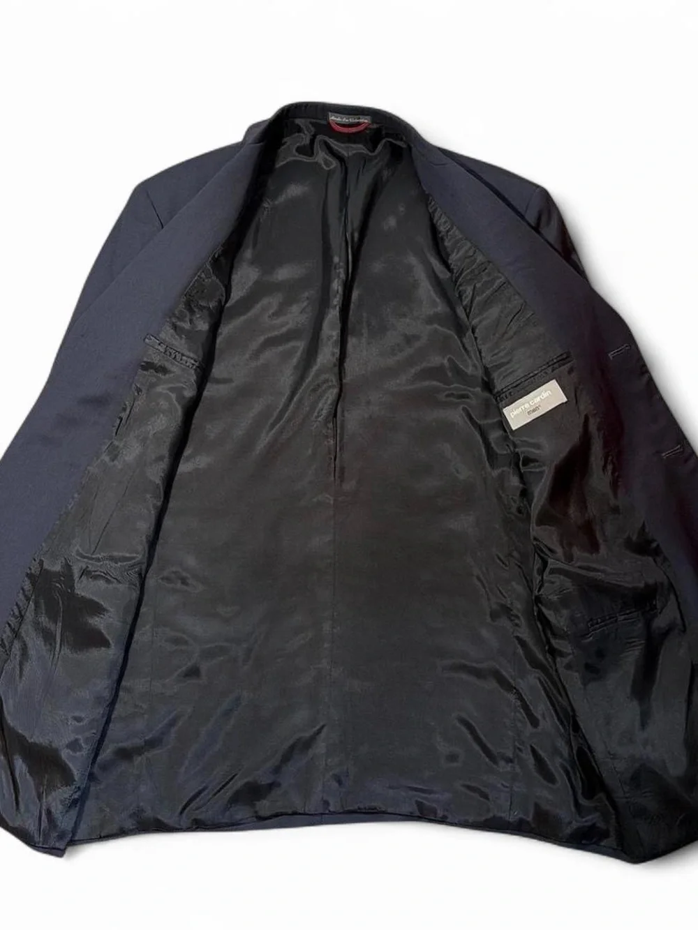 Pierre Cardin Dark Navy Three-Button Men's Suit Jacket